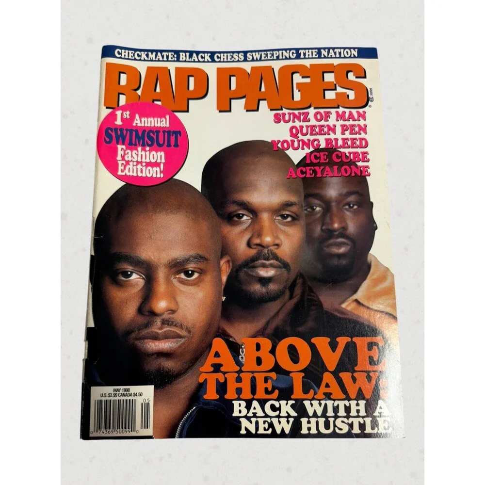 Rap Pages May 1998 Above The Law Hip Hop Rap Magazine